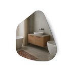 Espelho Decorativo Orgânico 60x40cm Em Vidro Lapidado Fita Du