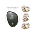 Espelho Decorativo Orgânico 80x60 Rei Dos Vidros Preto