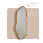 Espelho Decorativo Orgânico Aura 44x119cm Moderna Mobília