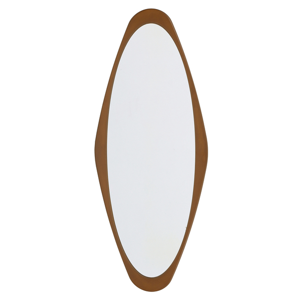 Espelho Decorativo Orgânico com Moldura Freijó 150x60cm