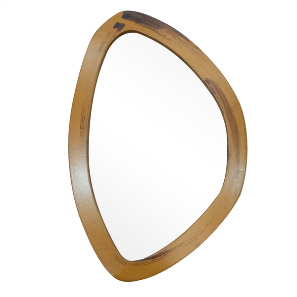 Espelho Decorativo Orgânico Freijó 29x44 Cm Ep