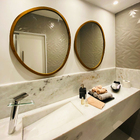 Espelho Decorativo Orgânico Freijó 58x70 Cm