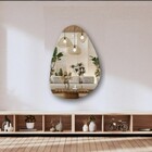 Espelho Decorativo Orgânico Lapidado 43x76cm