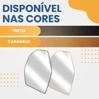 Espelho Decorativo Orgânico Modelo Abstrato 60x40 Caramelo