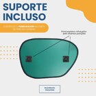 Espelho Decorativo Orgânico Rocha 70x100cm De Parede Preto