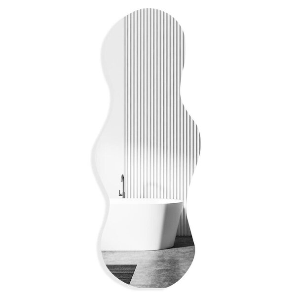 Espelho Decorativo Orgânico Splash 45x120cm De Parede Lapidad