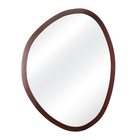 Espelho Decorativo Orgânico Tabaco 64x77 Cm