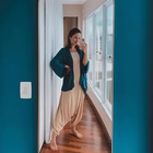 Espelho Decorativo Oval 150 X 50 Cm - Cores Prata