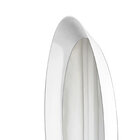 Espelho Decorativo Paella Branco  60 Cm Redondo