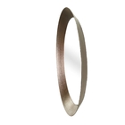 Espelho Decorativo Paella Ouro Velho Craquelado Led Amarelo 6