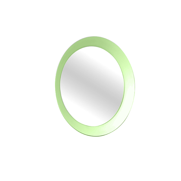 Espelho Decorativo Paella Verde 60 Cm Redondo