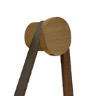 Espelho Decorativo Para Recepção Escritorio Detalhe Carvalho