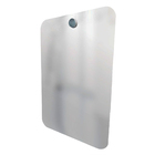 Espelho Decorativo Pen Cantos Pendurador Cromado 60x40 Cm