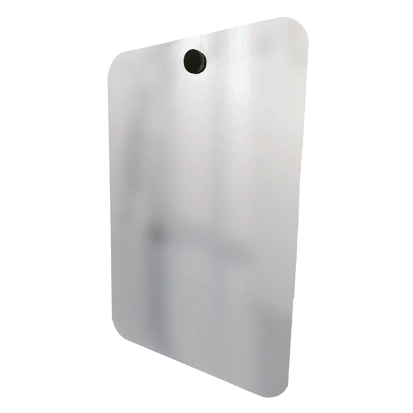 Espelho Decorativo Pen Cantos Pendurador Preto 60x40 Cm