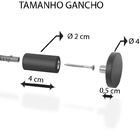 Espelho Decorativo Pen Cantos Pendurador Rosa 60x40 Cm