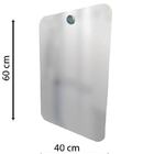 Espelho Decorativo Pen Cantos Pendurador Verde 60x40 Cm