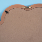 Espelho Decorativo Rattan Nuvem Com Moldura 25x35,5cm Oikos