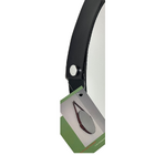 Espelho Decorativo Redondo  60 Cm Led Cor Preto Exclusivo