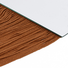 Espelho Decorativo Redondo Macrame  70x35cm Arte Própria