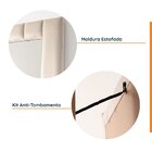 Espelho Decorativo Retangular 196x68cm Uvaia Cabecasa Madeira