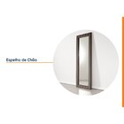 Espelho Decorativo Retangular 196x68cm Uvaia Cabecasa Madeira