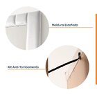 Espelho Decorativo Retangular 196x68cm Uvaia Cabecasa Madeira