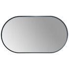 Espelho Decorativo Retangular Arredondado Com Moldura Decore