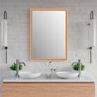 Espelho Decorativo Retangular Com Moldura 100cmx50cm Decore P