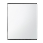 Espelho Decorativo Retangular com Moldura Preto 180x90cm