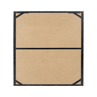 Espelho Decorativo Retangular com Moldura Preto 200x120cm