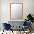 Espelho Decorativo Retangular De Parede Com Moldura Madeira 7