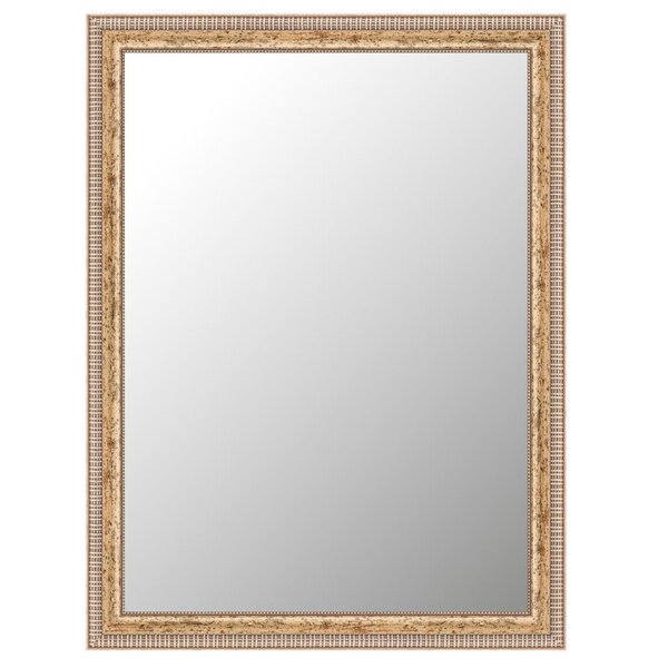 Espelho Decorativo Retangular De Parede Com Moldura Madeira 7