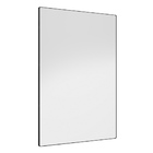 Espelho Decorativo Retangular Liss 90x60cm Moldura Em Aço Pre