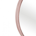 Espelho Decorativo Round Externo Rosa 20 Cm Redondo