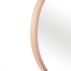 Espelho Decorativo Round Externo Rosa 50 Cm Redondo