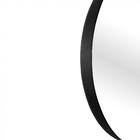 Espelho Decorativo Round Preto Interno 30 Cm Redondo