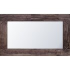 Espelho Decorativo Rústico Detalhes Em Corano Decore Pronto M