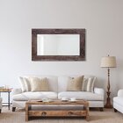 Espelho Decorativo Rústico Detalhes Em Corano Decore Pronto M