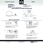 Espelho Decorativo Shelf Pinus 60x40 Oval