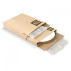 Espelho Decorativo Short Strip Marrom Alça Corino Rajada 50 C