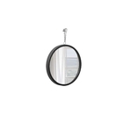 Espelho Decorativo Short Strip Preto Alça Corrente 30 Cm Redo