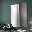 Espelho Decorativo Star Com Moldura  Cobre Rosê