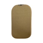 Espelho Decorativo Trapézio Myrra Dourado 22x38cm Arte Própria