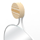 Espelho Decorativo Twiza Branco 50 Cm