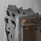 Espelho Decorativo Veneziano  Sala Quarto 55x83 38100 Prata