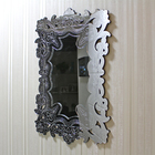 Espelho Decorativo Veneziano  Sala Quarto 60x140 38100 Prata