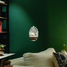 Espelho Decorativo Veneziano Pegui  19x32 3884 Prata