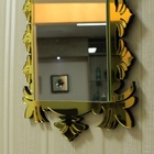 Espelho Decorativo Veneziano Pegui  21x32 3866 Prata