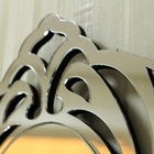 Espelho Decorativo Veneziano Pegui  22x32 3875 Prata