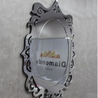 Espelho Decorativo Veneziano Pegui  23x32 3803 Prata